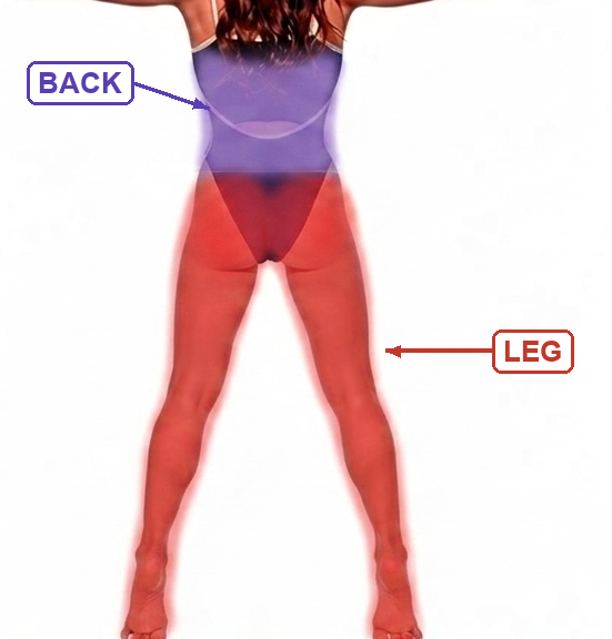 Low back in purple